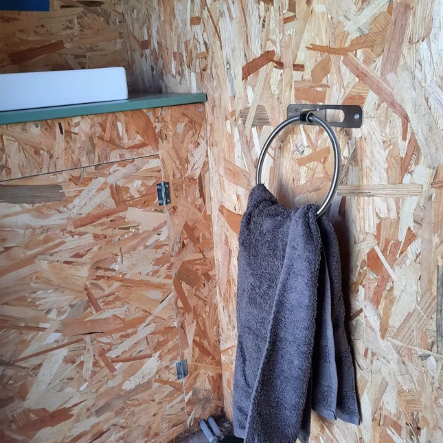 Serviette de toilette cabine toilette sèche Sterckeman 2006